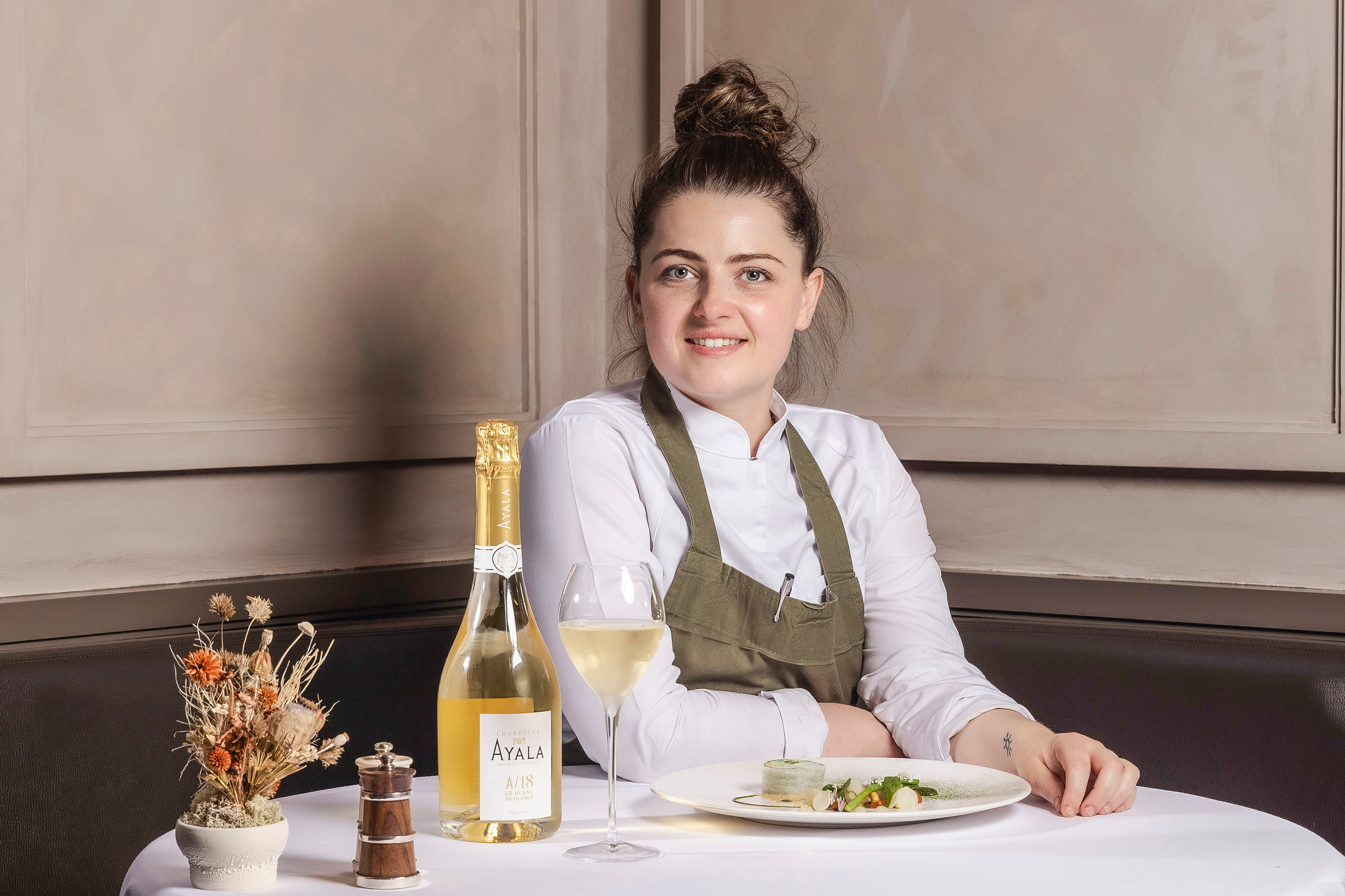 April Lily Partridge, AYALA Squaremeal Female Chef Series 2024 - Champagne Ayala